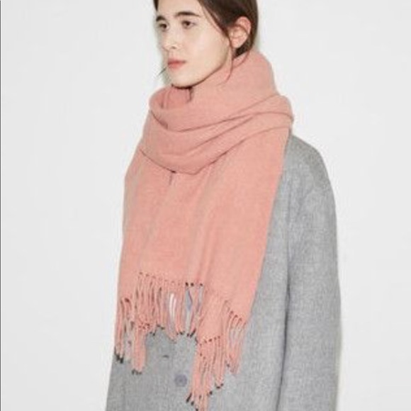 acne studios oversized scarf